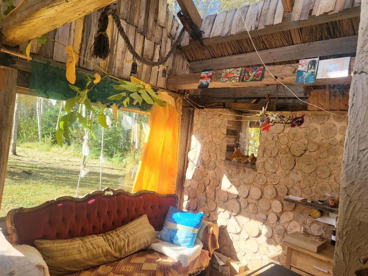 Baltas Raganinas Pirts Villa Sabile Bagian luar foto
